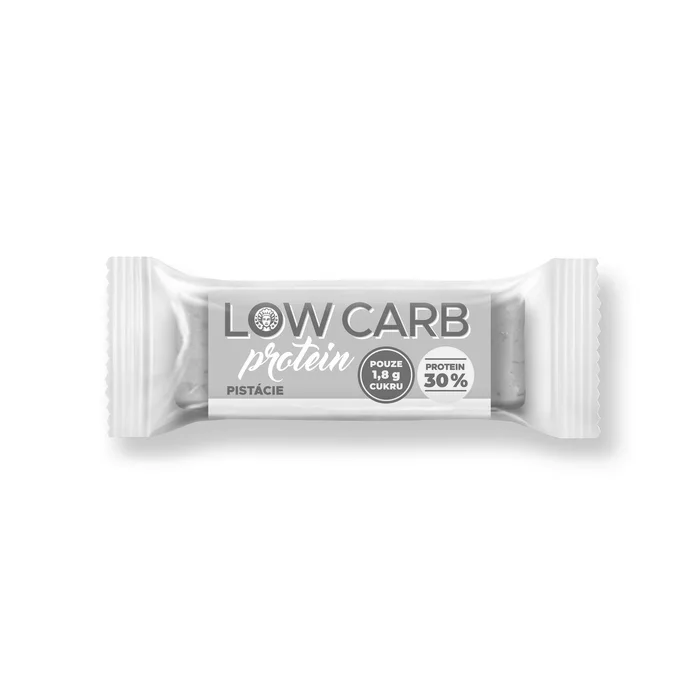 Jihočeská svačinka Tyčinka Low carb Protein 30 % pistácie 28 g